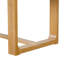 Table de salle à manger extensible de qualité supérieure en bois massif avec coins arrondis-1036891048