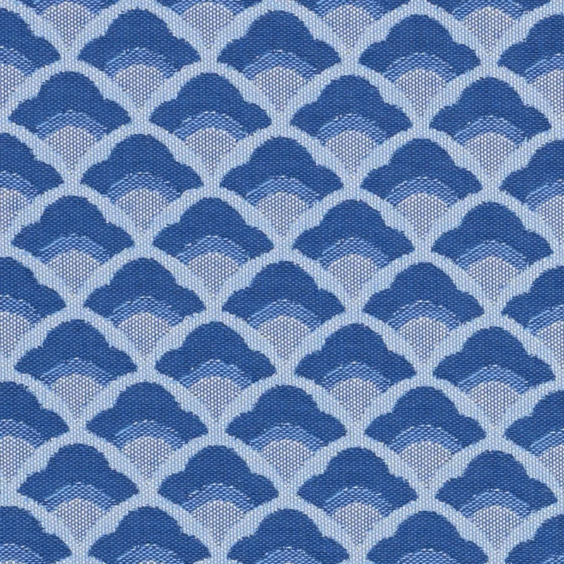 Tissu Wilhelm, Bleu