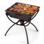 Nihasvi Square Aluminium Smokeless Fire Pit-931902634