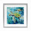 Deux tortues nageant, reproduction encadrée sous verre, design par LSR Creative Studio-407325036-407325032