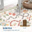 Tapis festonné moderne antidérapant Farmhouse Floral-1819867049