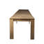 Console multifonctionnelle extensible, bureau extensible 118,50 po, matériau et espace, brun, 117,84 po x 36,07 po x 31,33 po de long, pratique, option pour économiser de l'espace, 119,96 lb-1377574144