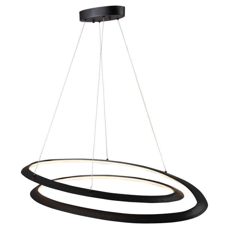  Luminaire suspendu 45 W DEL noir
