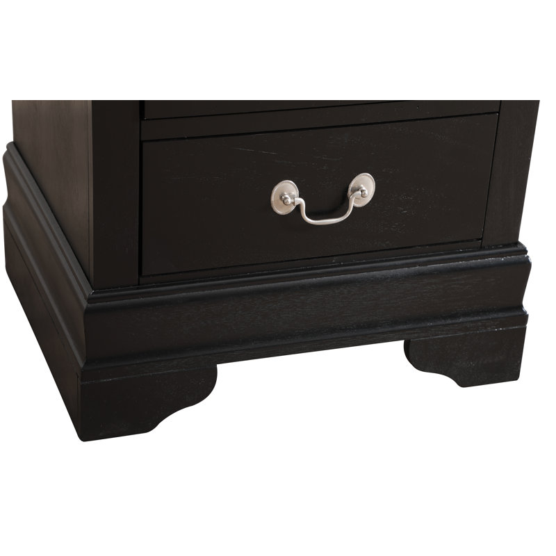 Table de chevet Hereen, Noir