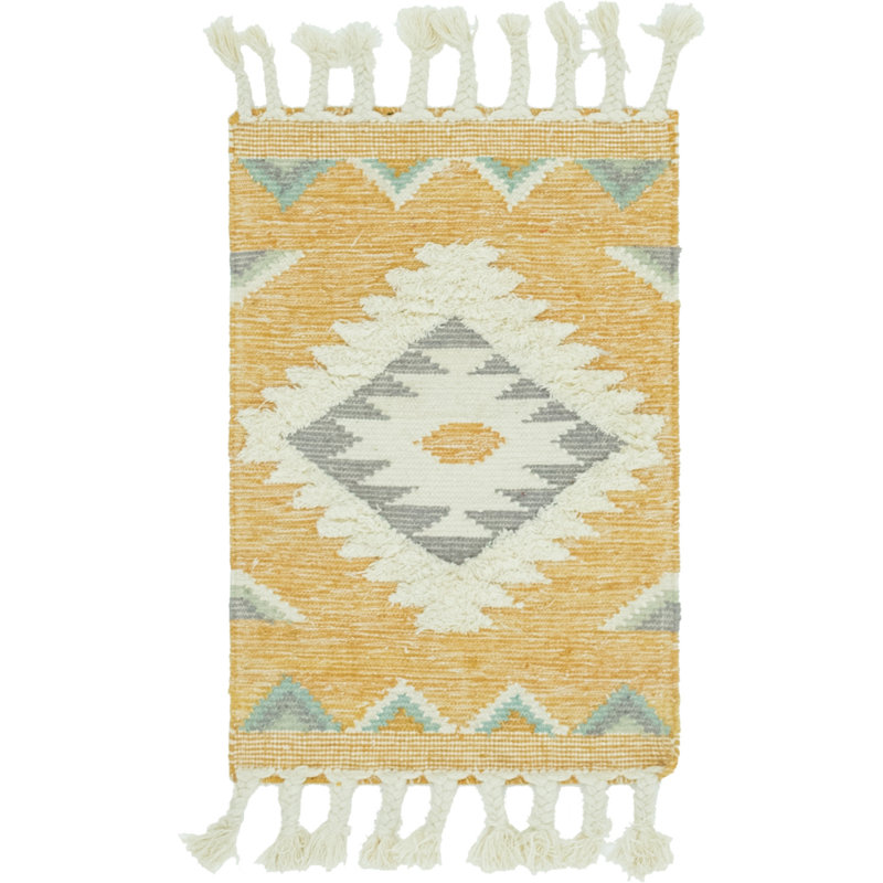 Shriver Performance Wool Geometric Indoor Rug, Rectangle 2' x 3'1"