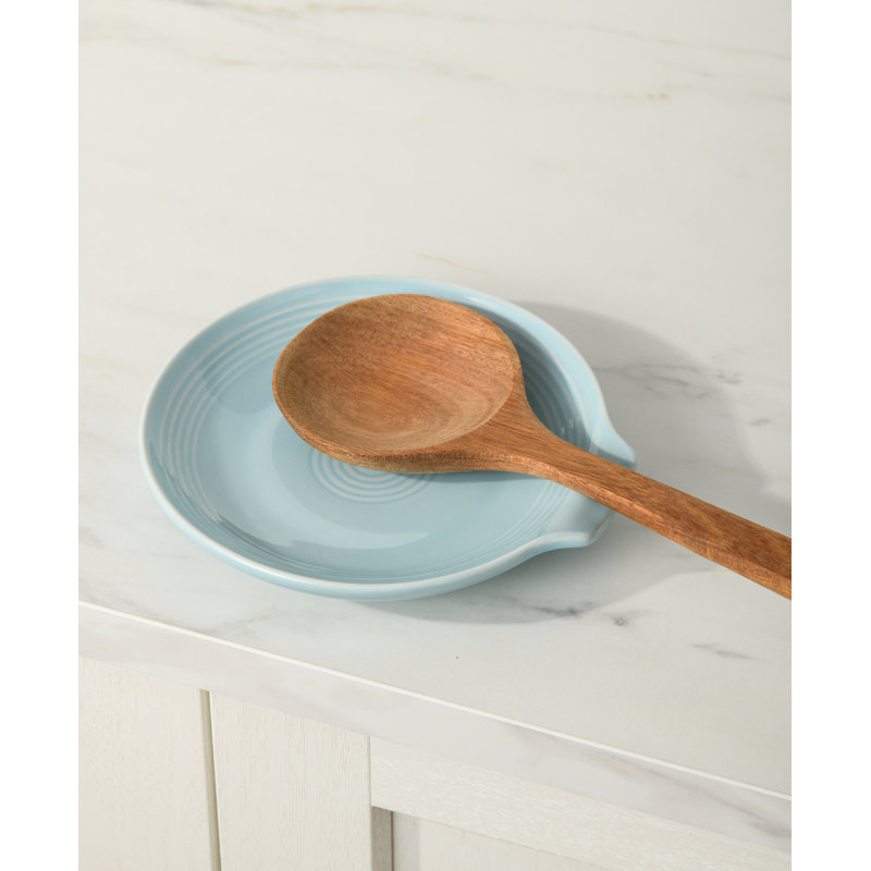 Fiesta Extra Large Spoon Rest 7 Inch, Sky