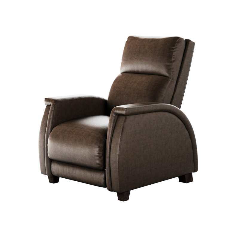 Venus Zero Gravity Leather Recliner, Brown