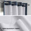 Rafaelita Velvet Thermal Blackout Grommet Single Curtain Panel-22795901-22795890