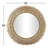 Lilah-May Metal Circle Wall Mirror