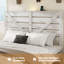 Structure de lit plateforme en bois très grand-534958263-534958259