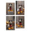 Créations de sculpture créatives en résine Mickey