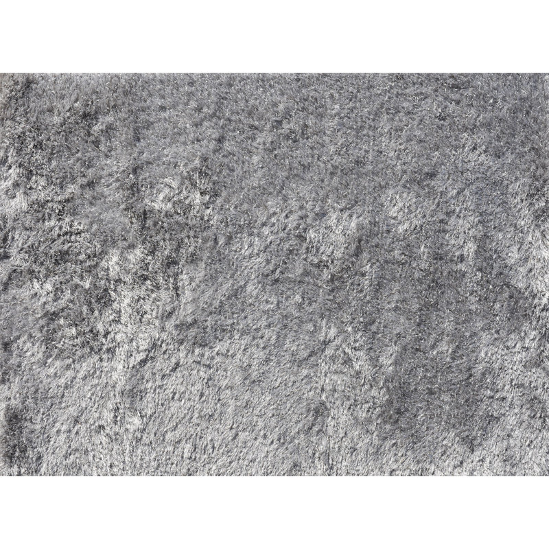 Kastner Hand-Woven Silver Area Rug, Rectangle 3'6" x 5'6"
