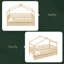 Lit simple en bois avec deux tiroirs-2114503013