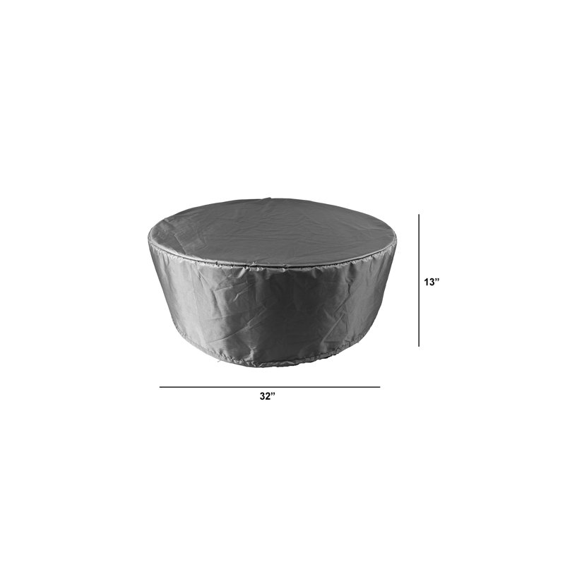 WeatherX Outdoor Patio Table Cover, 13" H x 32" W x 32" D