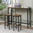 Laiton Counter Stool with Steel Frame-1824772319