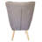 Erin Upholstered Accent Chair with Ottoman