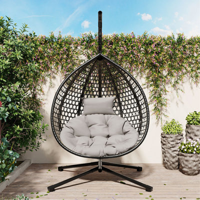 Fauteuil à œufs suspendu polyvalent pour l'intérieur et l'extérieur