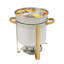 Chafer de soupe de 7,4 pte en acier inoxydable avec couvercle