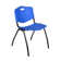 Table gigogne d'appoint Nevjana, 2 chaises empilables