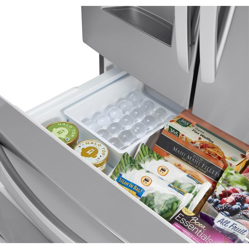 LG 36" French Door Refrigerator 28 cu. ft. Smart Refrigerator, Stainless Steel