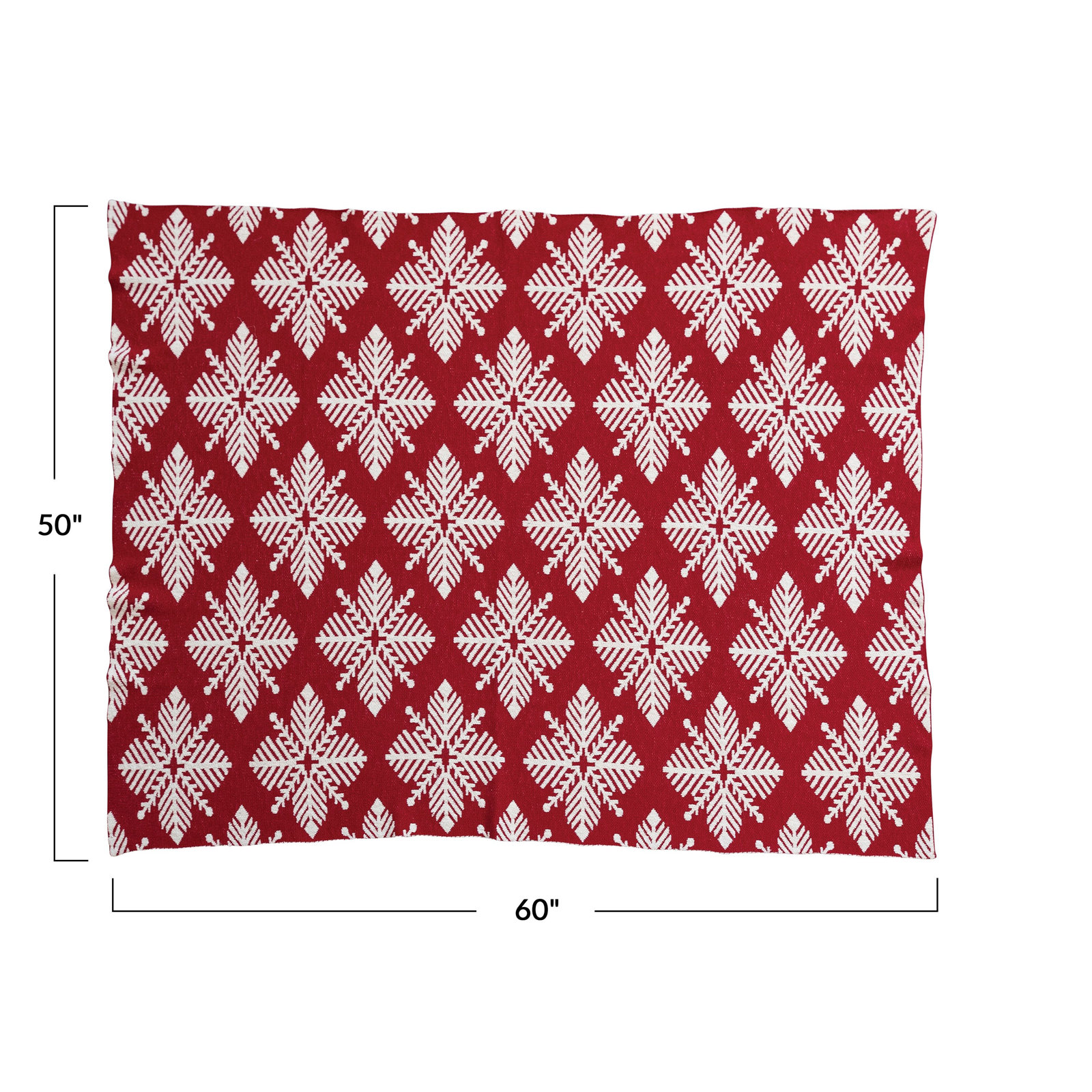 Knitted Throw Blanket