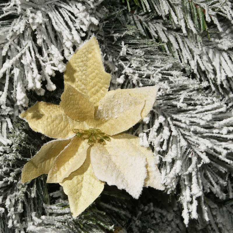 Manteau de cheminée en sapin colonial givré 6 pi.
