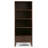 Harper 60"H Solid Wood Mid-Century Modern Bookshelf with Open Shelves and Tapered Legs-2033428857