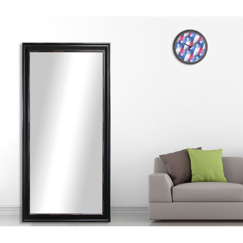 Bruan Solid Wood Flat Mirror, 70.5" H x 31.5" W