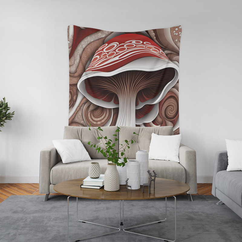 Tapisserie murale, H 88 po x l 104 po x P 1,2 po