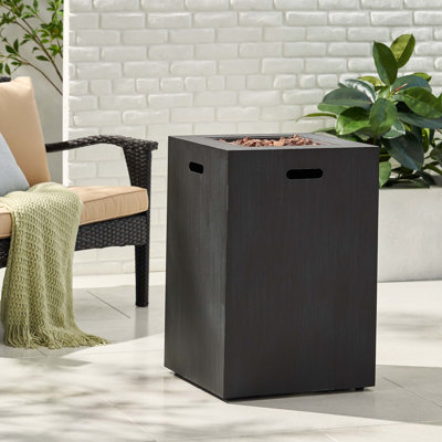Foyer d'extérieur 19,5 "au propane 30 000 BTU, réservoir à l'intérieur