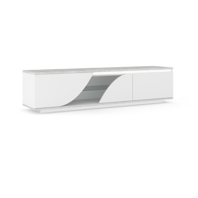 Bandzul Unfinished TV Stand for TVs up to 88"