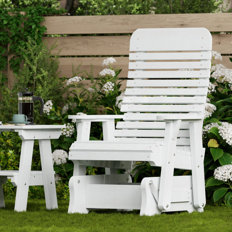 Fauteuil oscillant simple Signature, Blanc