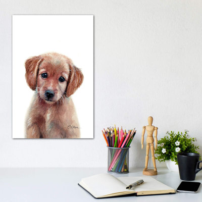 " Golden Retriever Puppy " by Watercolor Luv