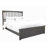 Mission Low Profile Solid Wood Platform Bed with Matching Footboard-83257629-83257633
