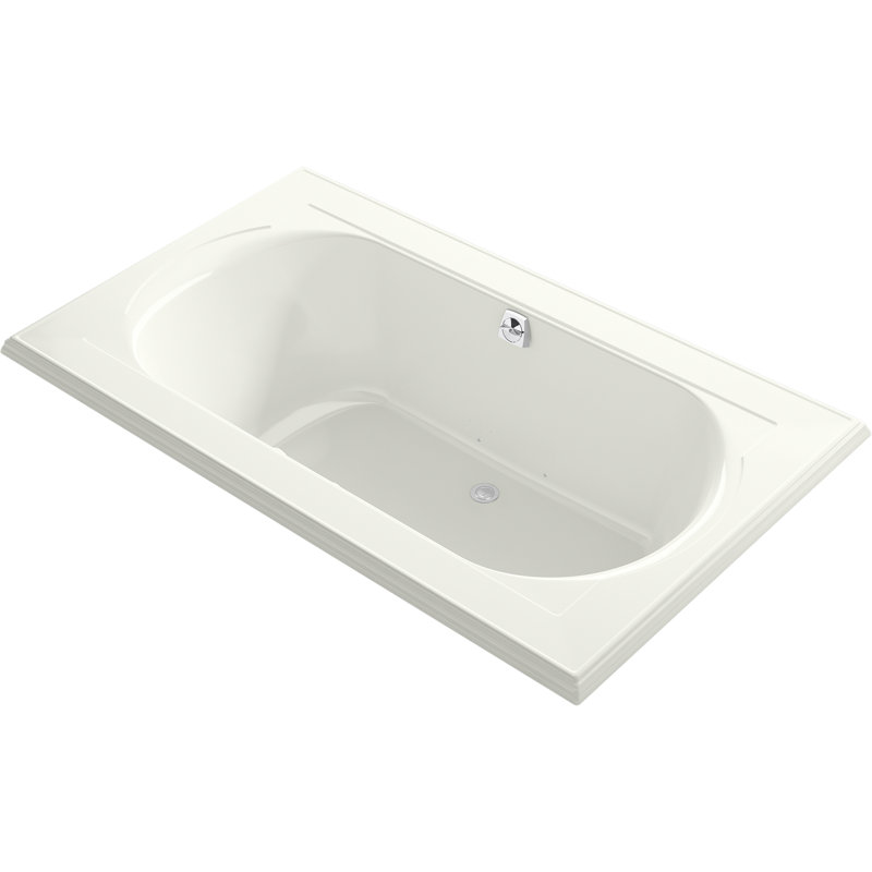 Memoirs 72" x 42" Whirlpool Acrylic Heater, Dune