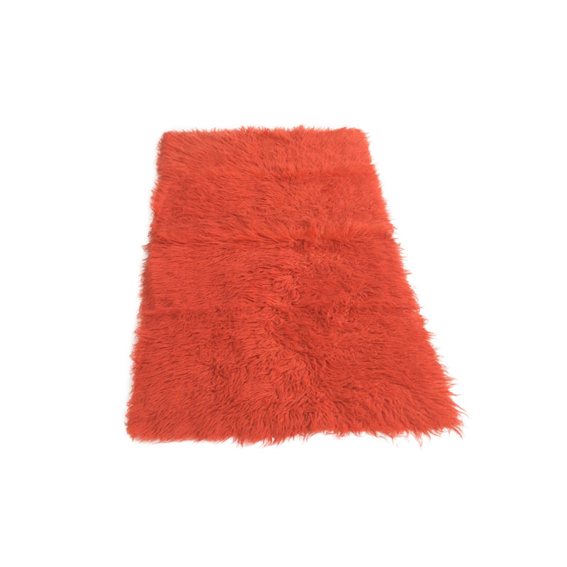 Tapis orange 2 pi 6 po x 4 pi 6 po Pinson