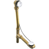 Escale Bath 1.5" Leg Tub Drain with Overflow