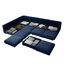 Cash 6-Seater Chenille Sectional Sofa with Ottoman-329931