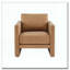 Fauteuil d'appoint en similicuir-1294702293