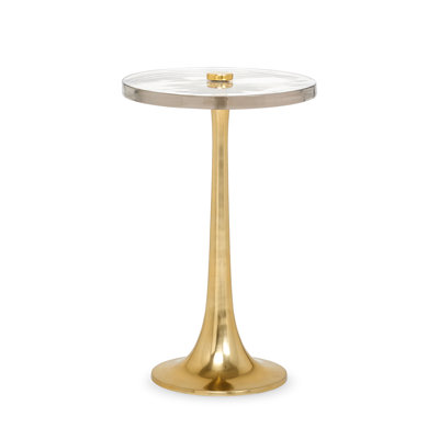 Antonia Glass End Table