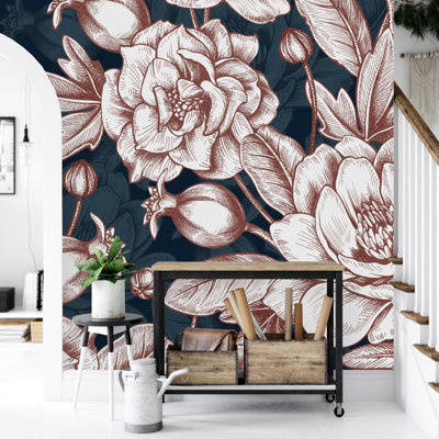Murale fleurs