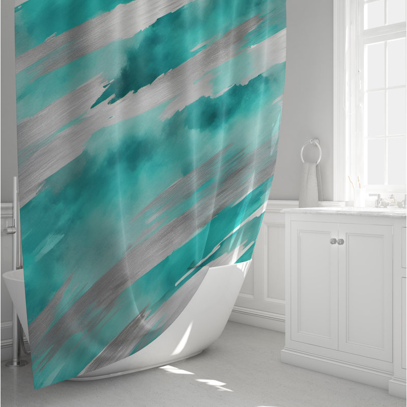 Rideau de douche Alsen, H 72 po x l 70 po