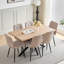 Upholstered Linen Dining Chair-48133371-48133364