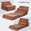 Compressed Sofa Bed - Fold-out Curved Bed Chair One Seater-157793232