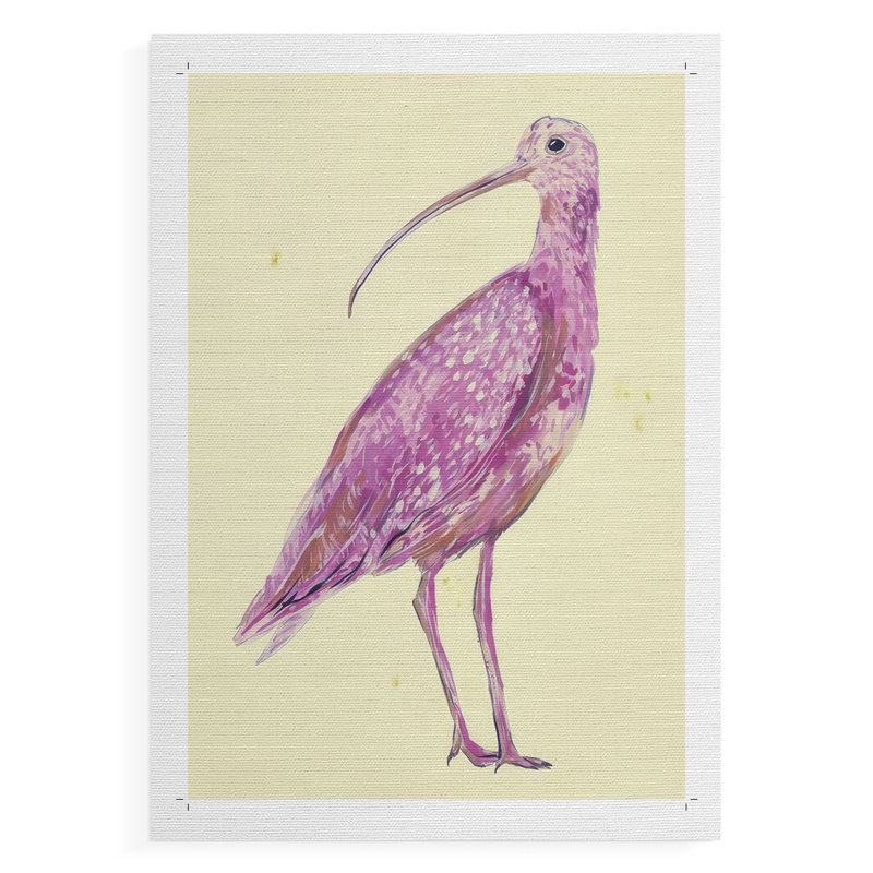 Oiseau de mer II - Impression sur toile seulement - NON-CADRE, H 48 po x l 32 po