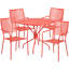 Ensemble de table de patio intérieur et extérieur 35,25 po Amaaya-33652036-128710478