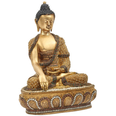 Bouddha dans le Bhumisparsha Mudra