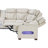 3-Piece 116.5''Wide Power Reclining Sectional With Blueooth Speeke And LED Lighting-119966976