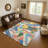 Premium Machine Washable Mehara AMF1693 Geometric Rug-838363830