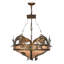 Rustic Lodge 4 - Light Chandelier